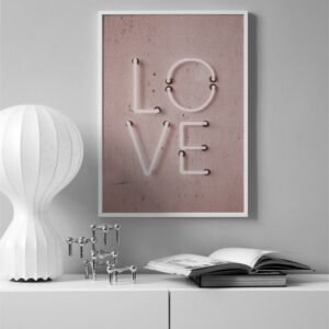 LOVE NEON NO2 POSTER